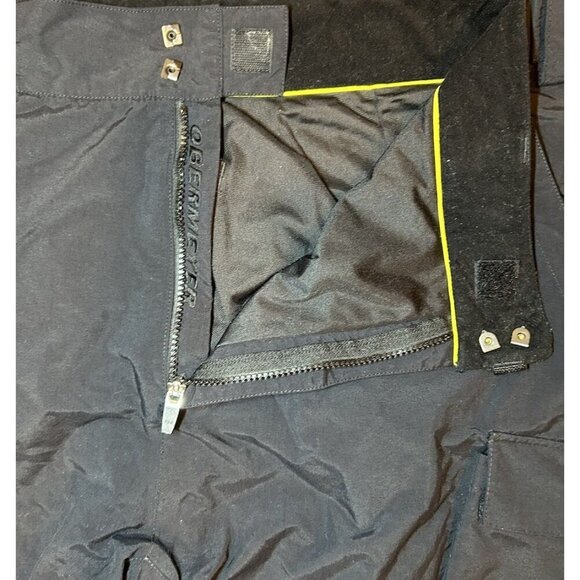 Obermeyer Revert Snow Ski Pants Heavy Black Zip Pockets Insulated Men's Size XL - Picture 7 of 16